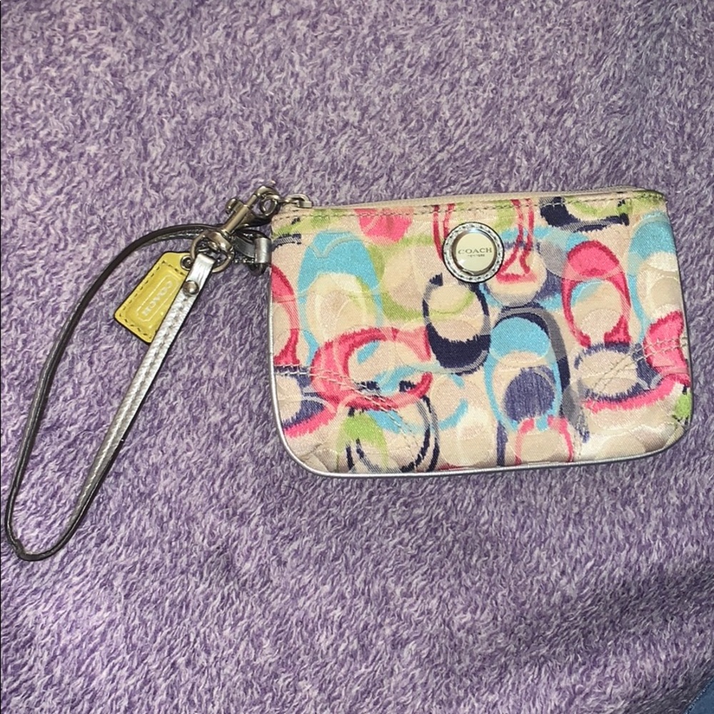 Coach wristlet